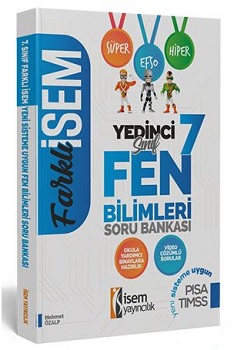 2020 Farklı İsem 7. Sınıf Fen Bilimleri Soru Bankası