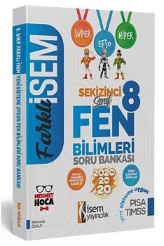 2020 Farklı İsem LGS 8. Sınıf Fen Bilimleri Soru Bankası