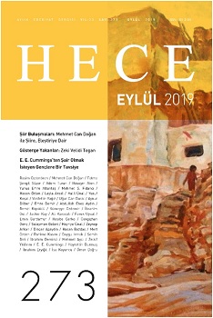 Hece Aylık Edebiyat Dergisi Sayı: 273 Eylül 2019