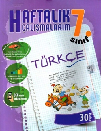 7. Sınıf Türkçe Haftalık Çalışmalarım