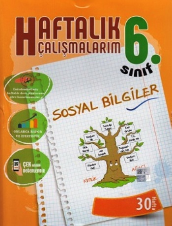 6. Sınıf Sosyal Bilgiler Haftalık Çalışmalarım 30 Hafta