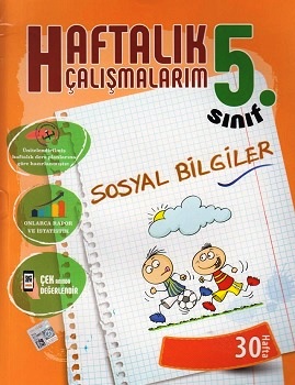 5. Sınıf Sosyal Bilgiler Haftalık Çalışmalarım 30 Hafta