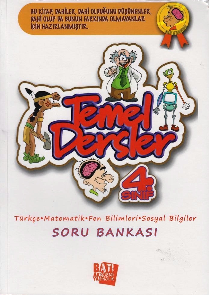 4. Sınıf Temel Dersler Soru Bankası