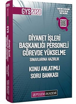 2020 Diyanet İşleri Başkanlığı Personeli Görevde Yükselme Sınavlarına Hazırlık Konu Anlatımlı Soru Bankası