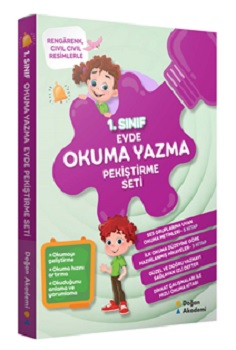 1.Sınıf Evde Okuma Yazma Pekiştirme Seti (10 Kitap Takım)