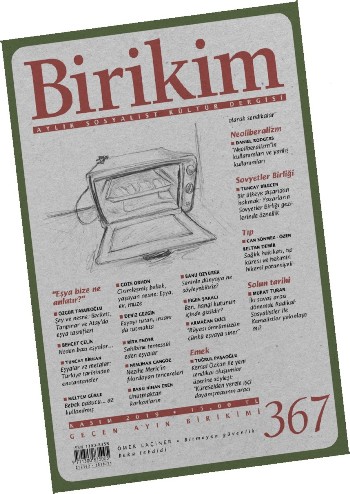 Birikim Aylık Sosyalist Kültür Dergisi Sayı ; 367 Kasım 2019