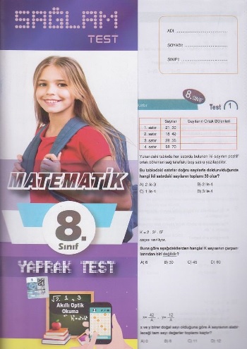 Molekül Yayınları 8. Sınıf Matematik Sağlam Yaprak Test