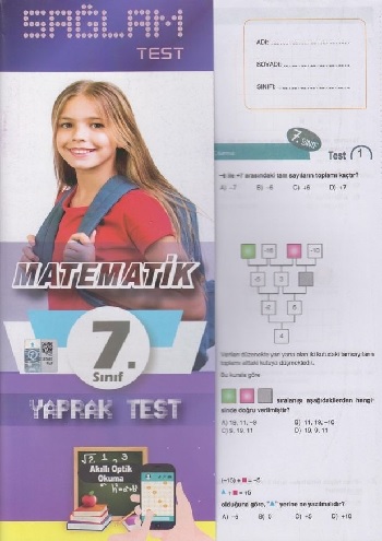 Molekül Yayınları 7. Sınıf Matematik Sağlam Yaprak Test