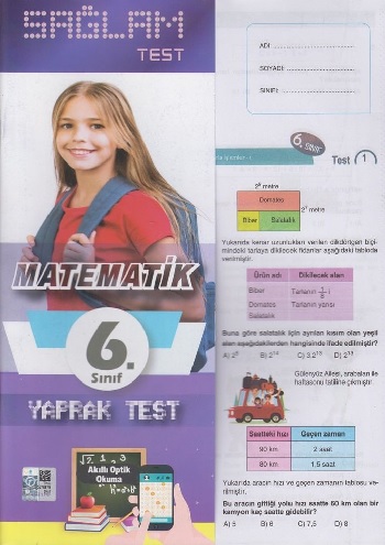 Molekül Yayınları 6. Sınıf Matematik Sağlam Yaprak Test