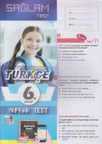 Molekül Yayınları 6. Sınıf Türkçe Sağlam Yaprak Test