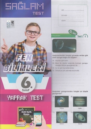 Molekül Yayınları 6. Sınıf Fen Bilimleri Sağlam Yaprak Test