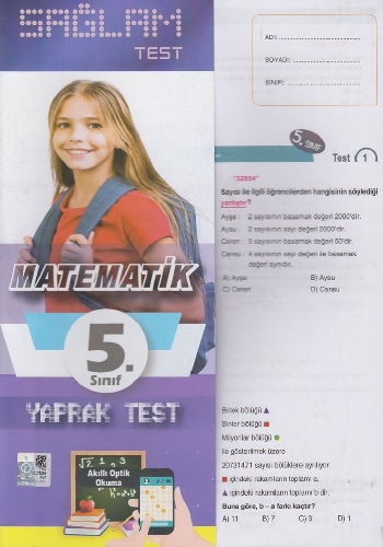 Molekül Yayınları 5. Sınıf Matematik Sağlam Yaprak Test