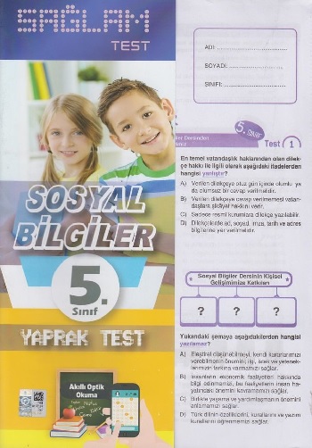 Molekül Yayınları 5. Sınıf Sosyal Bilgiler Sağlam Yaprak Test