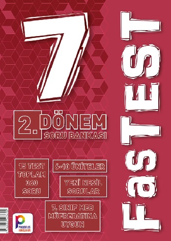 Phaselis 7.Sınıf Fastest 2. Dönem Soru Bankası