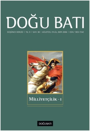 Doğu Batı Düşünce Dergisi Sayı: 38 Milliyetçilik 1