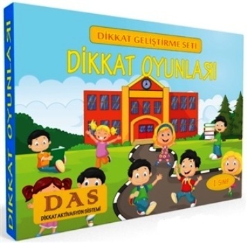 Dikkat Oyunları - Dikkat Geliştirme Seti (1. Sınıf)