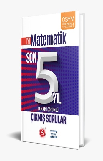 A Yayınları TYT Matematik Son 5 Yıl Tamamı Çözümlü Çıkmış Sorular