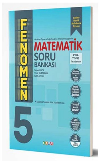 Gama Okul Yayınları Fenomen 5. Sınıf Matematik Soru Bankası