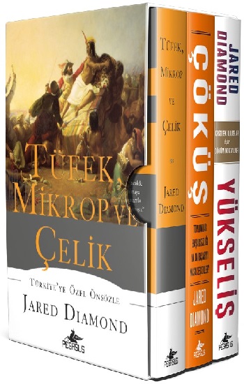 Tüfek Mikrop ve Çelik Üçlemesi (3 Kitap Kutulu, Ciltli)