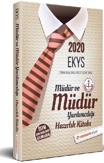 Uzman Kariyer Yayınları 2020 Müdür ve Müdür Yardımcılığı - Hazırlık Kitabı