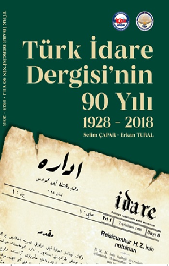 Türk İdare Dergisi’nin 90 Yılı