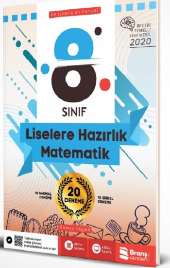 Branş Akademi 2020 8. Sınıf LGS Matematik 20 Deneme