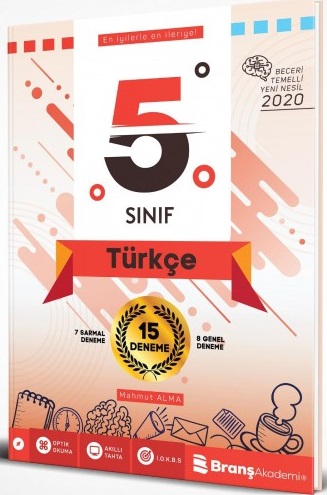 Branş Akademi 2020 5. Sınıf Türkçe 15 Deneme