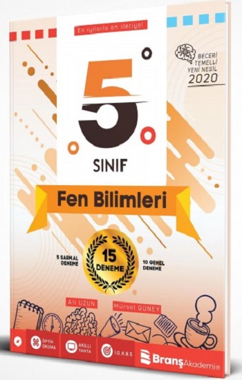 Branş Akademi 2020 5. Sınıf Fen Bilimleri 15 Deneme