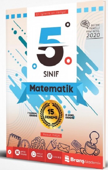 Branş Akademi 2020 5.Sınıf Matematik 15 Deneme