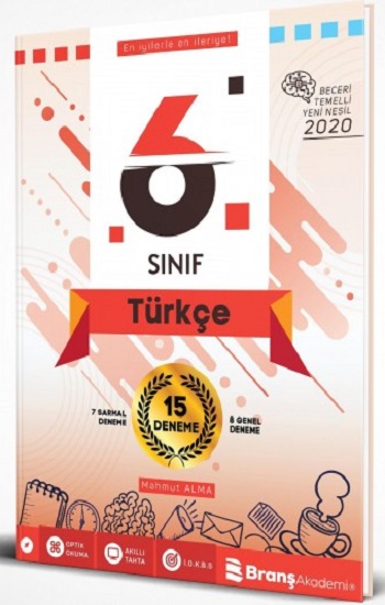 Branş Akademi 2020 6. Sınıf Türkçe 15 Deneme