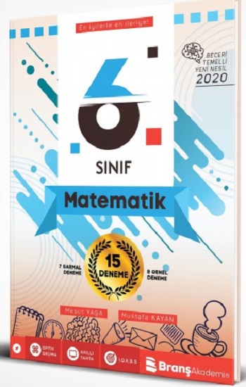 Branş Akademi 2020 6. Sınıf Matematik 15 Deneme