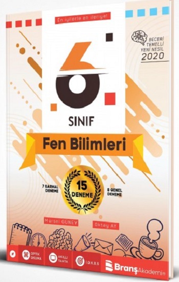 Branş Akademi 2020 6. Sınıf Fen Bilimleri 15 Deneme