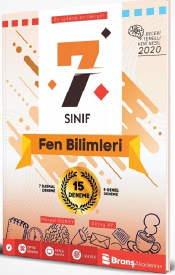 Branş Akademi 2020 7. Sınıf Fen Bilimleri 15 Deneme