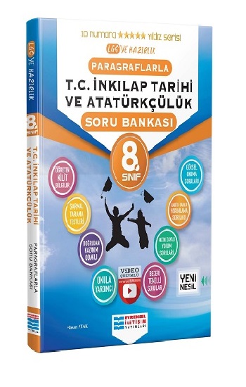 8.Sınıf T.C. İnkılap Tarihi ve Atatürkçülük Video Çözümlü Soru Bankası