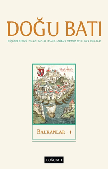 Doğu Batı Düşünce Dergisi Yıl: 22 Sayı: 89