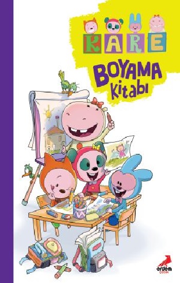 Kare - Boyama Kitabı