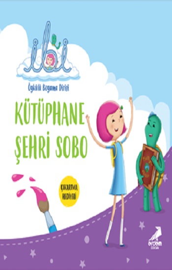 Kütüphane Şehri Sobo - İbi Öykülü Boyama Dizisi