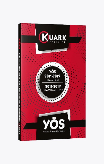 Kuark Yayınları YÖS 2011-2019 Sınavları