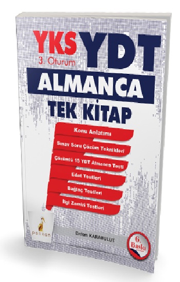 YKS 3. Oturum YDT Almanca Tek Kitap