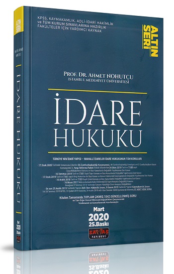 İdare Hukuku Konu Anlatımı - Altın Seri