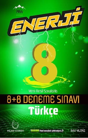 8.Sınıf Enerji Türkçe 8+8 Deneme