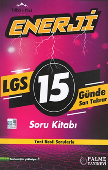 8. Sınıf LGS 15 Günde Son Tekrar Enerji Soru Kitabı