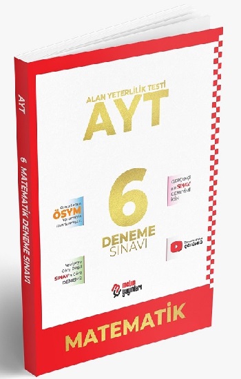 Metin Yayınları AYT Matematik 6 Deneme Sınavı