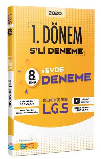 LGS 1.Dönem 5’li Video Çözümlü Deneme Sınavı