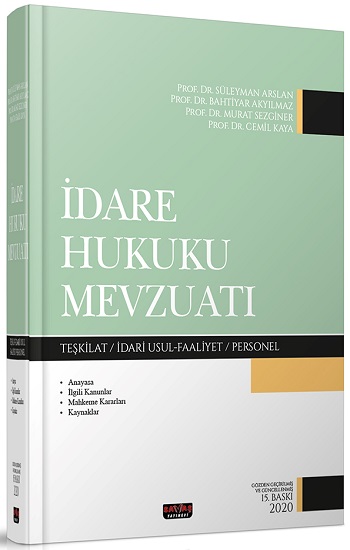 İdare Hukuku Mevzuatı