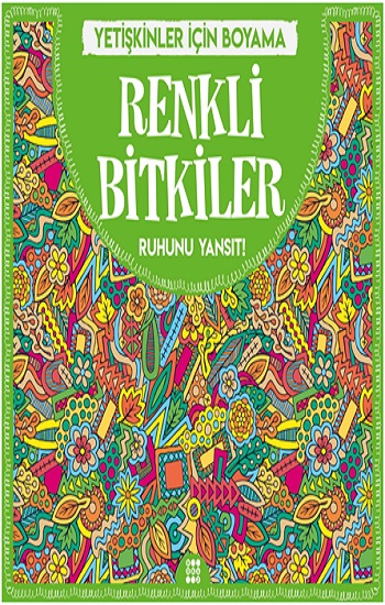 Renkli Bitkiler & Büyükler İçin Boyama