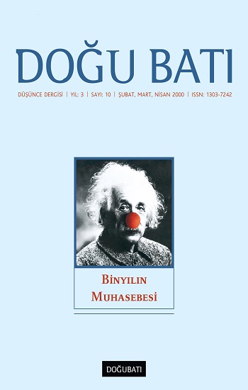 Doğu Batı Düşünce Dergisi Sayı: 10 Binyılın Muhasebesi