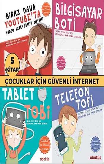 Çocuklar İçin Güvenli İnternet Seti (5 Kitap Takım)