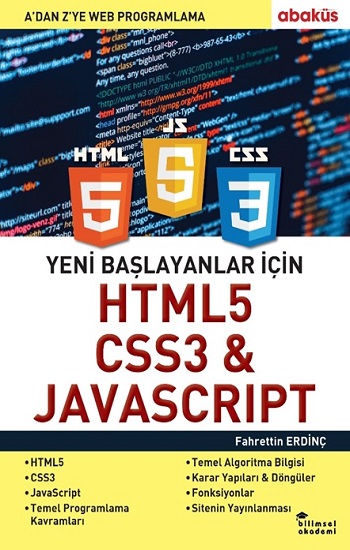 Yeni Başlayanlar İçin HTML5, CSS3 ve Javascript