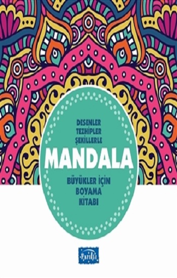 Desenler Tezhipler Şekillerle Mandala - Turkuaz Kitap